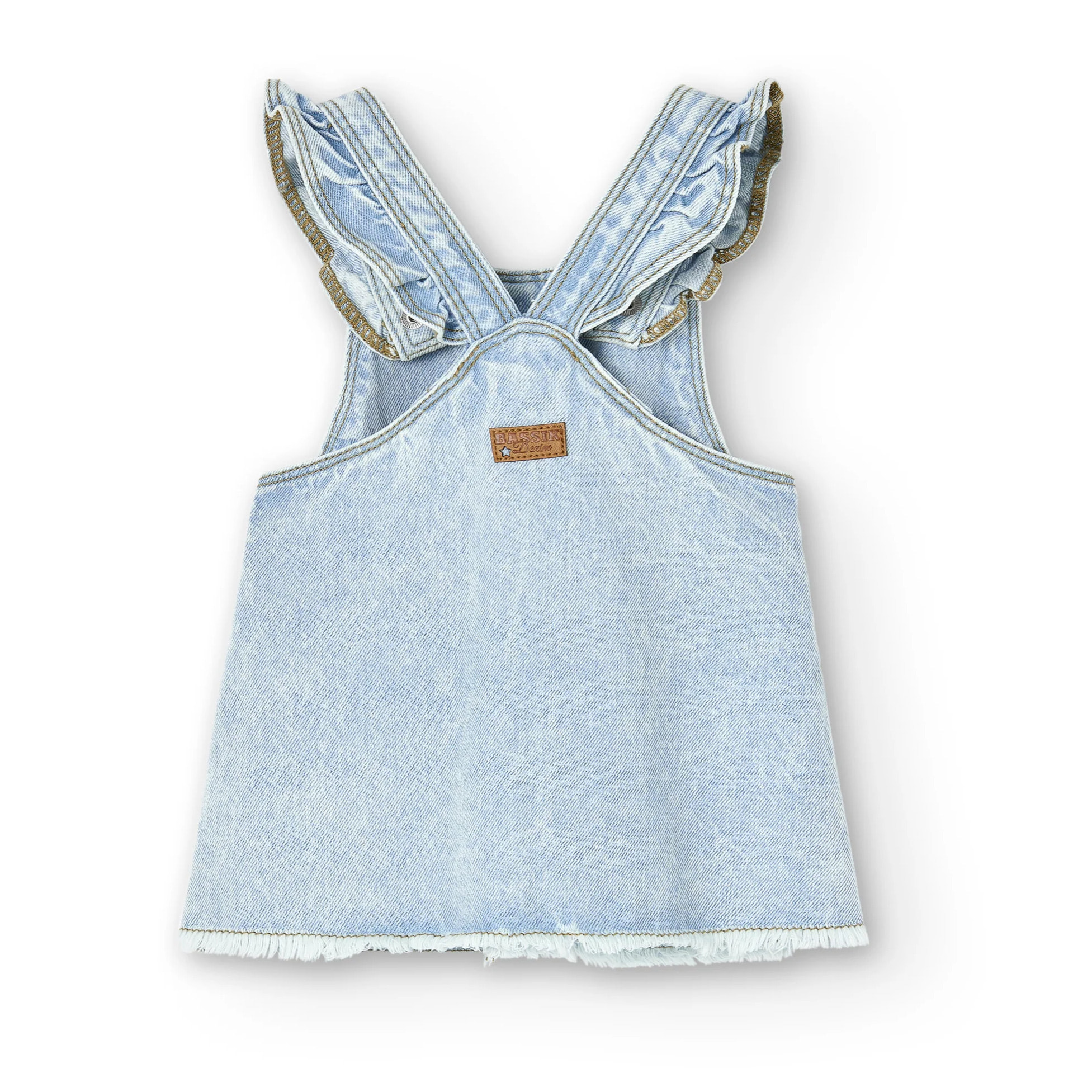 Abito Da Bambino In Denim