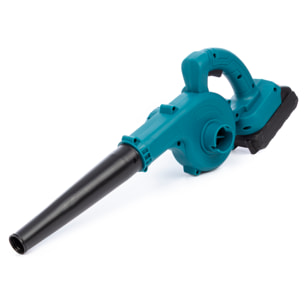 Soplador industrial DOBLE BATERIA de iones de litio 6500mAh, 4,5kpa, 1.6 m/m y 2000rpm.