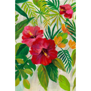 Tableau Hibiscus des tropiques Toile imprimée