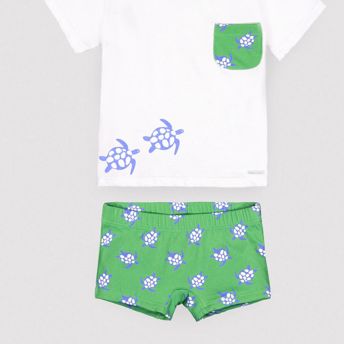 Set tessile con maglietta a maniche corte