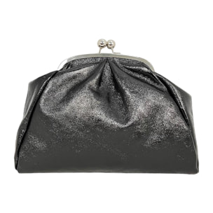 Pochette Cheval Firenze Mary Argento Scuro