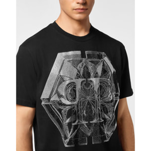 PHILIPP PLEIN T-Shirt Round Neck Ss HEXAGON