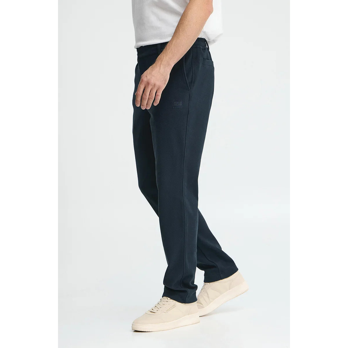 Pantalón jogger Joil azul marino de corte regular con logo Polo Club