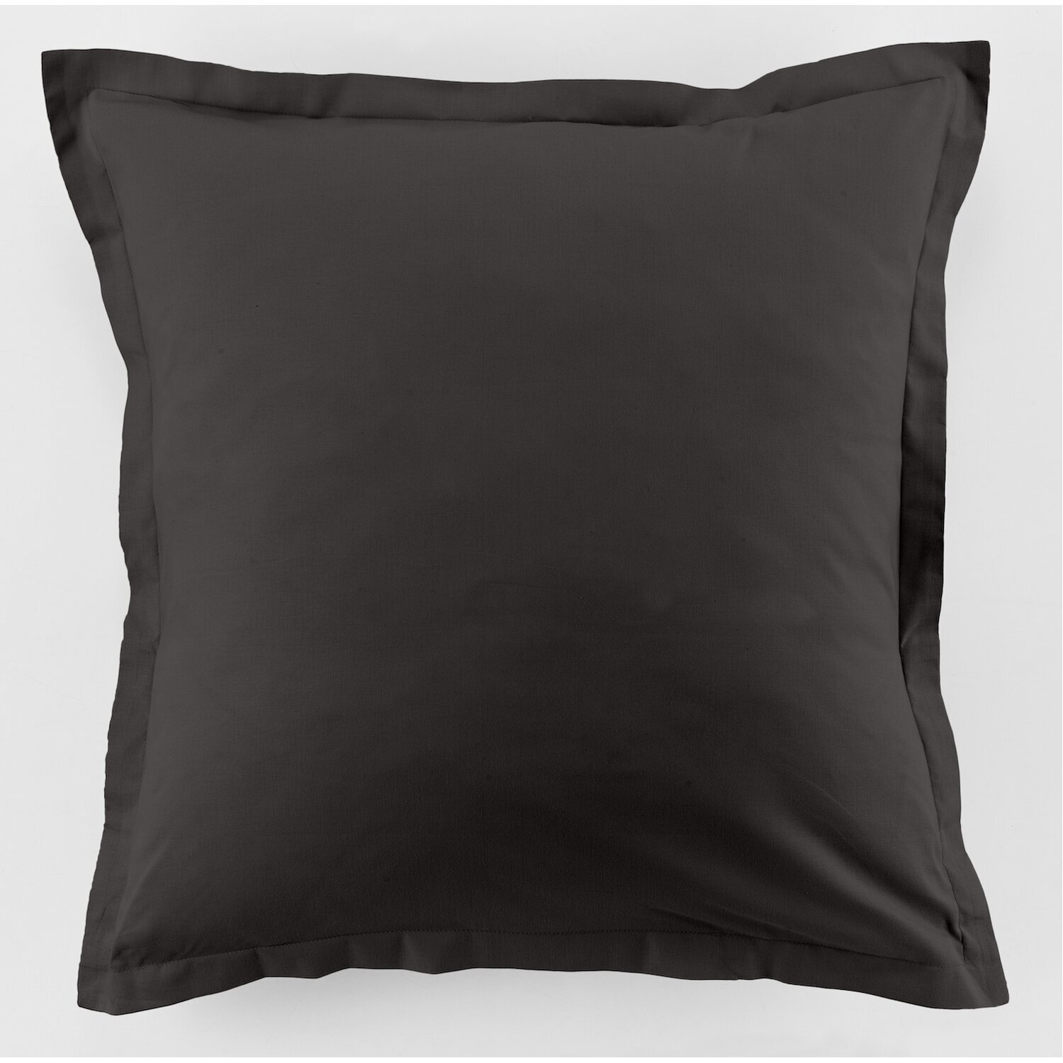 Parure de drap 1 pers 100% coton 57fils + 1 taie gris foncé