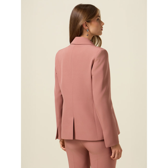 Oltre - Blazer de tejido técnico - Rosa