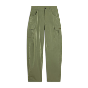 Pantaloni Cargo carrot fit in nylon navetta