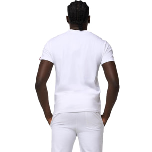 T-shirt in cotone da uomo a maniche corte Leone Basic