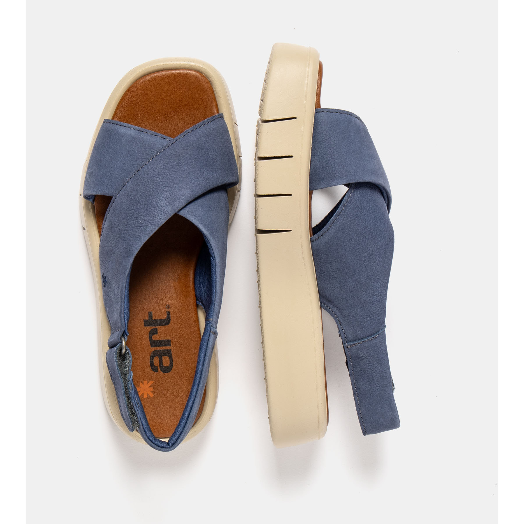 Sandalias 1855 NOBUCK OCEAN/ MALAGA color Ocean