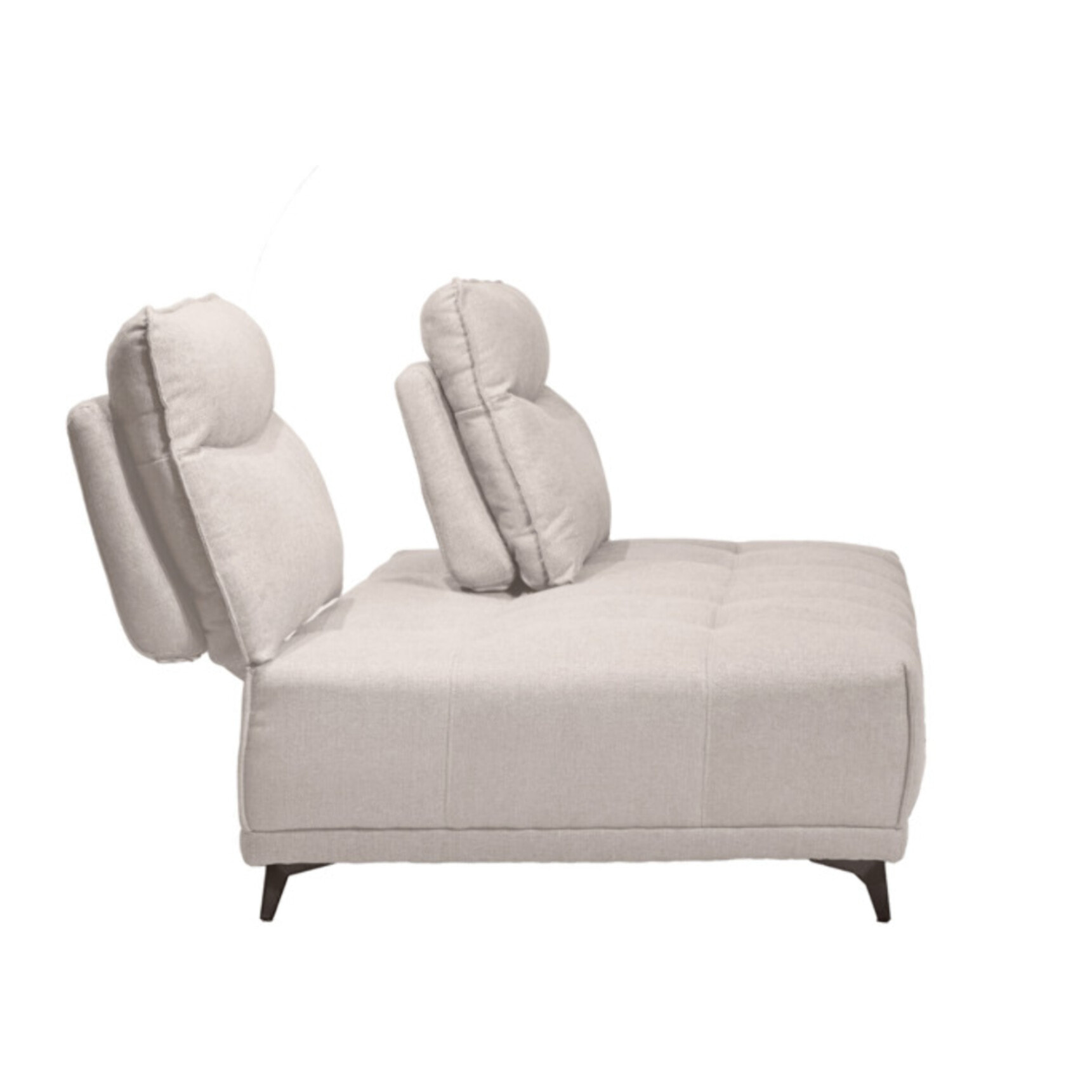 Chauffeuse 2 places de canapé modulable en tissu - BORA