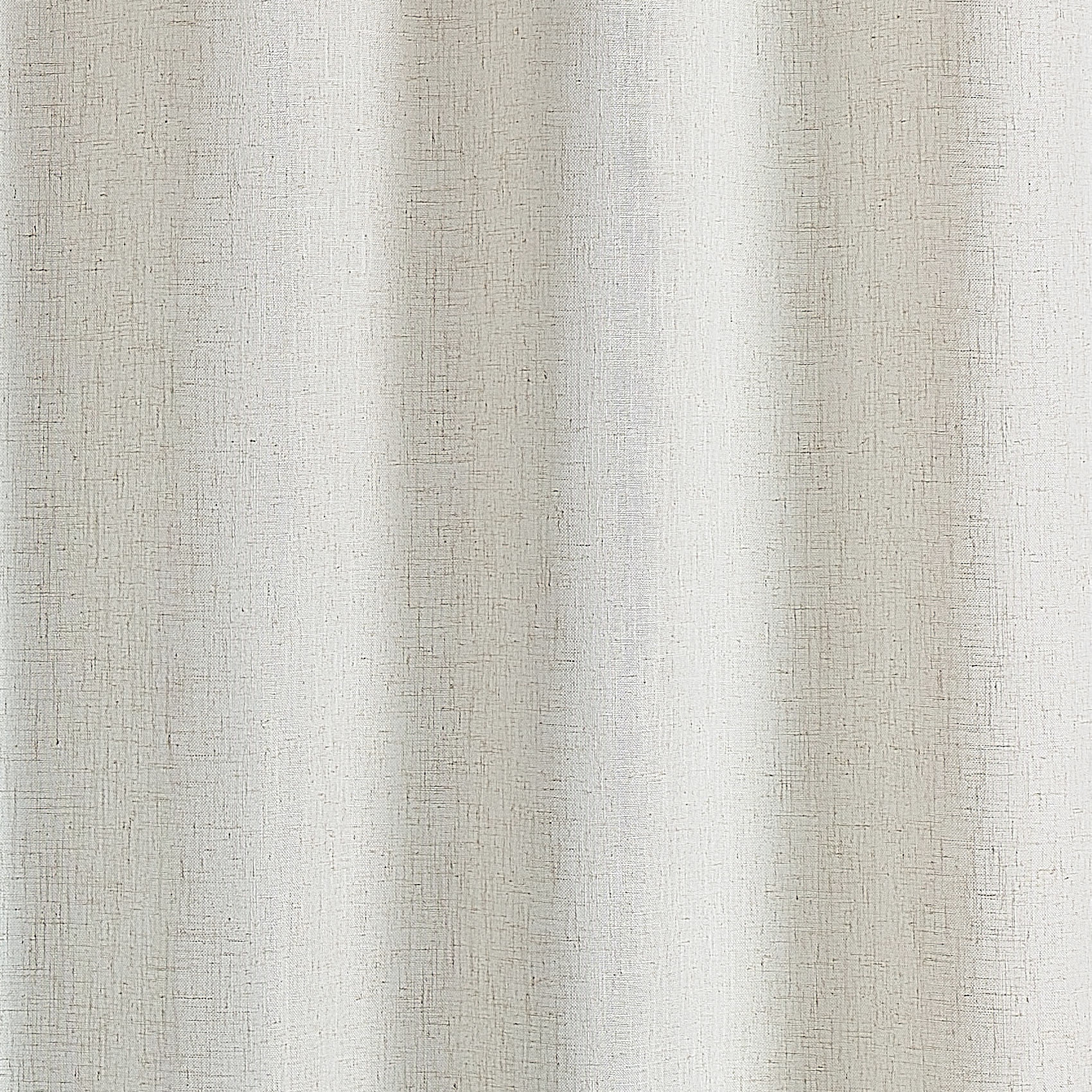 Rideau en poly-lin à oeillet - Naturel