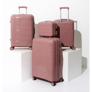 Valise Madrid Rose Poudre X4