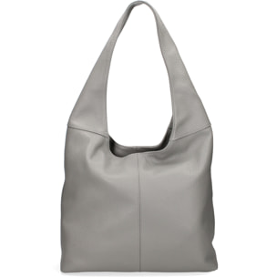 Borsa a sacca  da donna In Vera pelle Made in Italy 39x55x13 cm