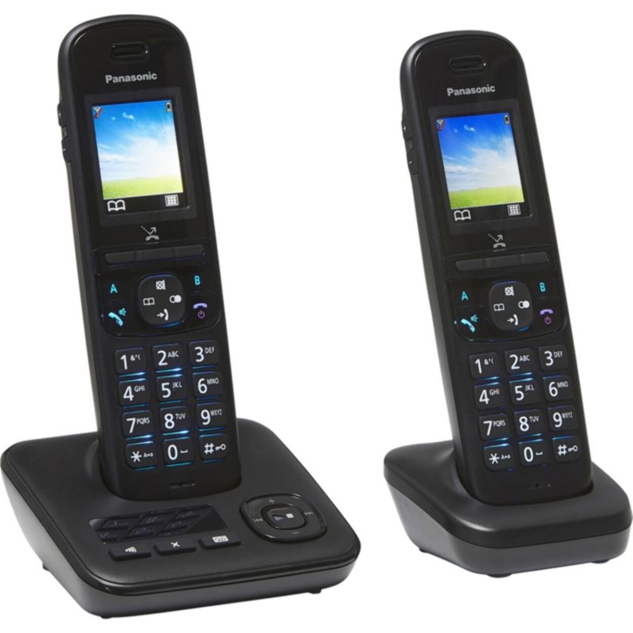 Téléphone sans fil PANASONIC KX-TGH722FRB