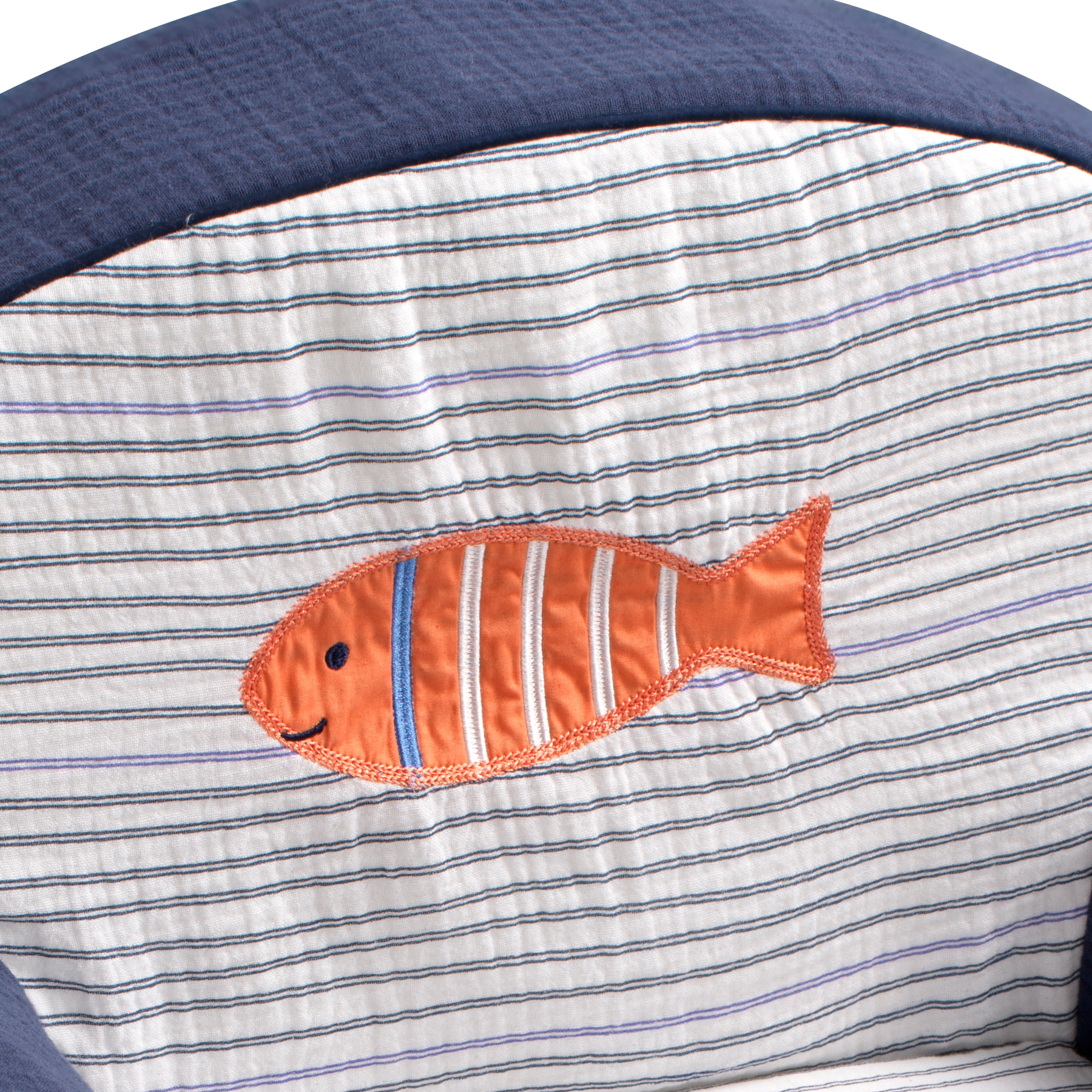 Fauteuil club enfant en gaze de coton