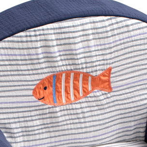 Fauteuil club enfant en gaze de coton