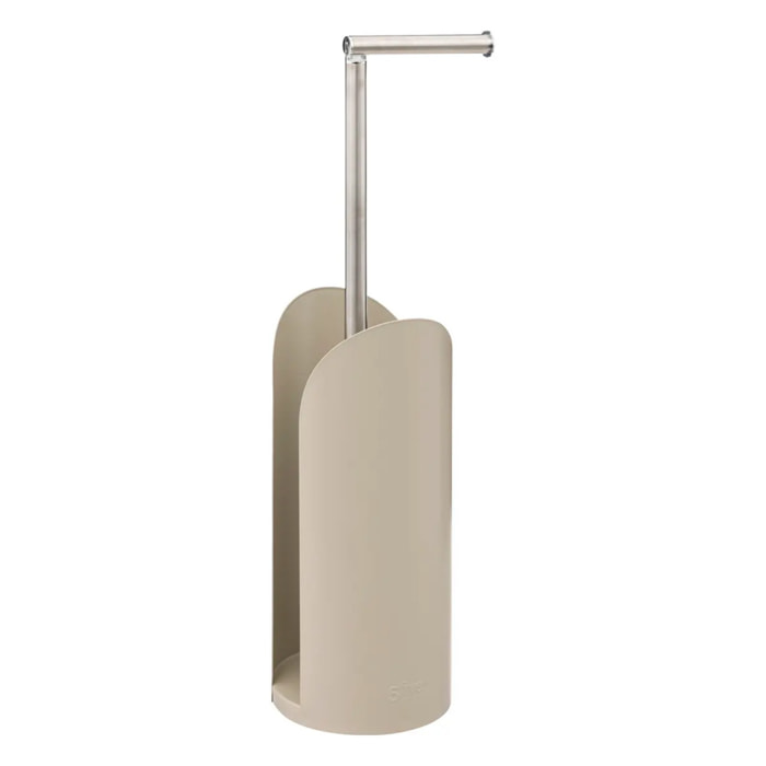 Dérouleur tige flexible métal "Colorama" beige naturel