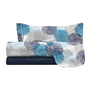 COMPLETO LETTO FANTASY PIAZZA E MEZZA - 100% MICROFIBRA