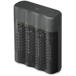 Chargeur secteur GP Recyko pro P461 1h + 4 accu AA 2000mAh