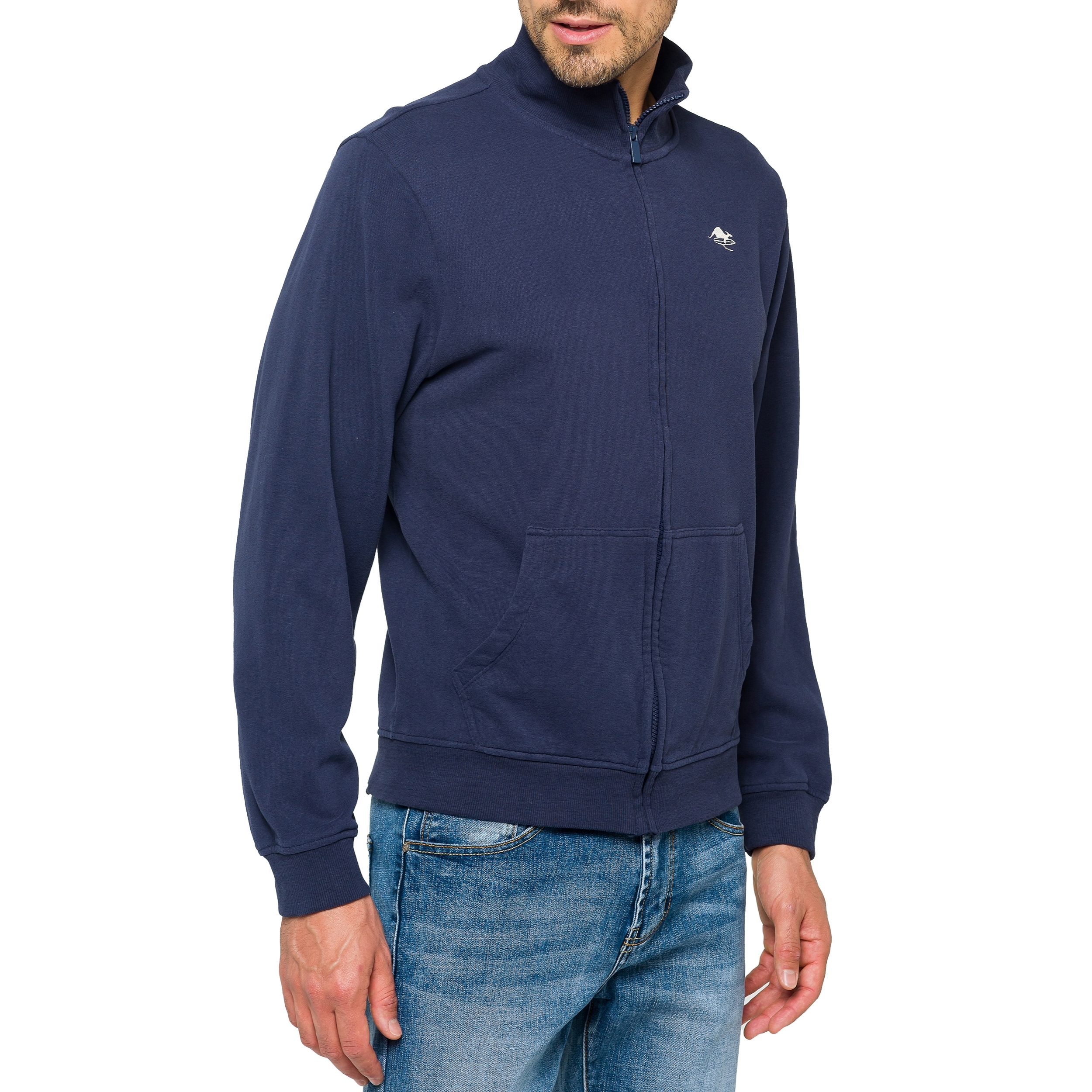 Sudadera con cremallera Hot Buttered Kepuhi azul marino