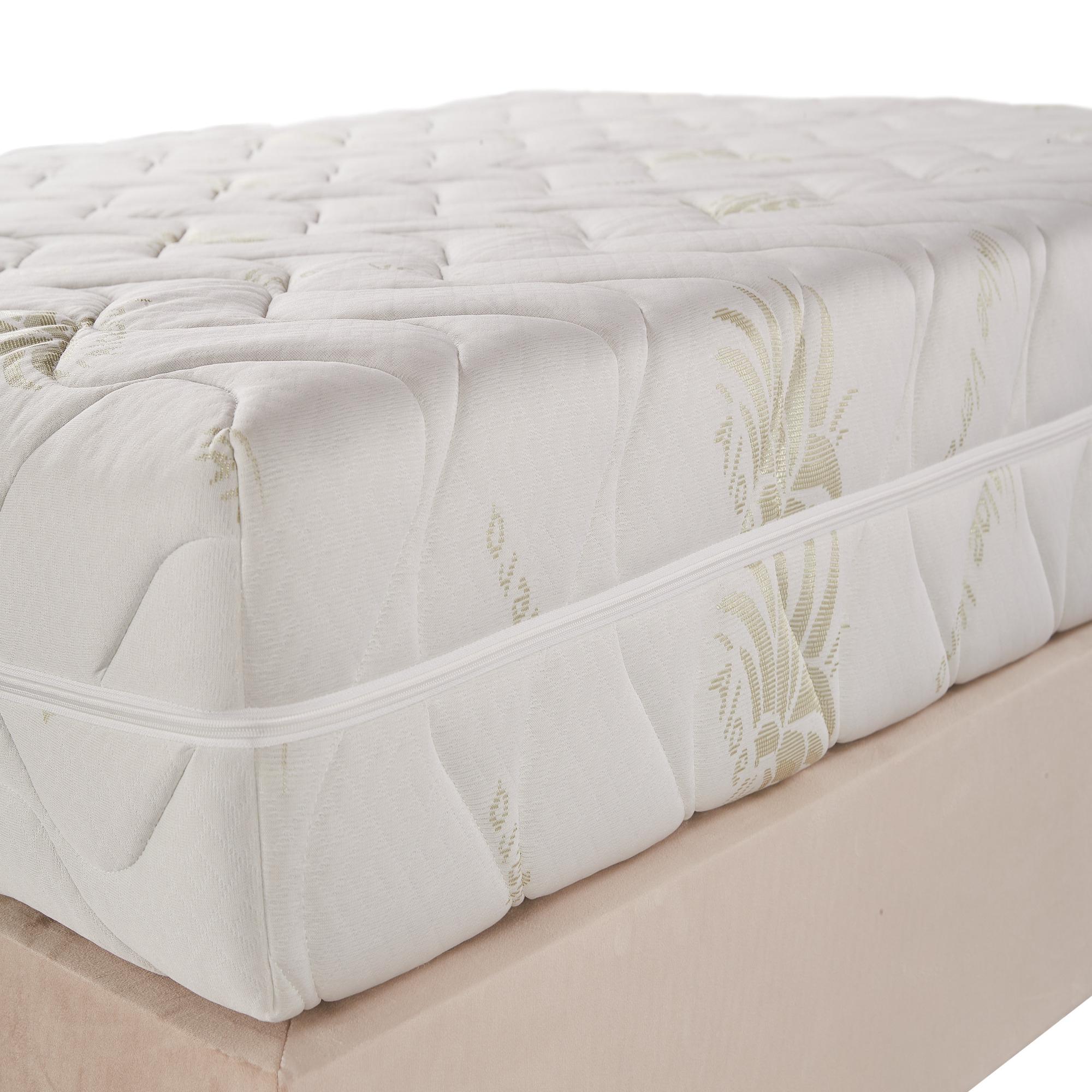 Materasso Memory Soft 2 Strati Aloe Sfoderabile 80x200x23