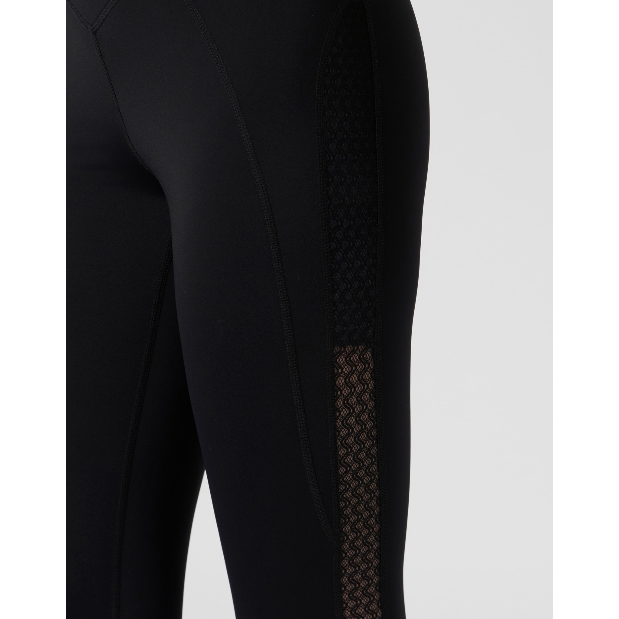 PLEIN SPORT Leggings with Mesh Inserts PS