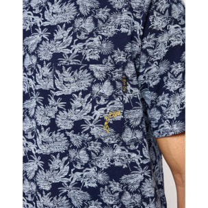 Camiseta Manga Corta Azul Marino - Baffin