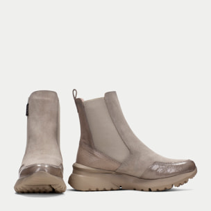 Botin sport Polinesia Taupe 5 cm