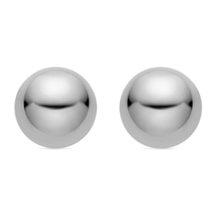 Pendientes acabado plata
