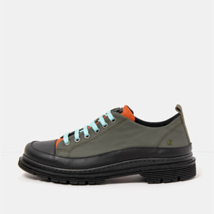Zapatos 1894A RUBBER NYLON KAKI-ORANGE/ BIRMINGHAM color Kaki-orange