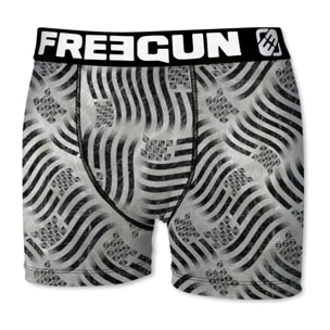 Calzoncillo boxer freegun color gris para niño