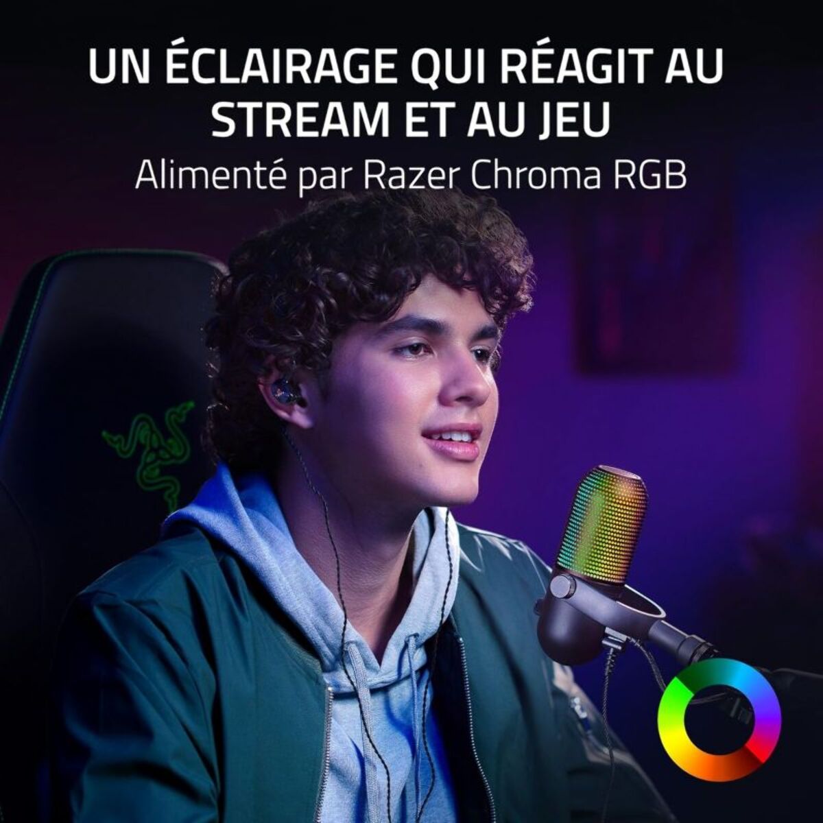 Micro Gamer RAZER Seiren V3 Chroma