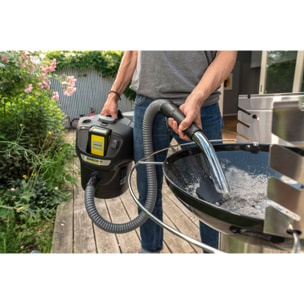 Aspirateur de cendes sans fil Karcher AD 2 - Batterie 18V 2.5 Ah- Chargeur