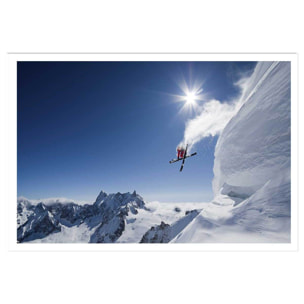 Poster mute grab ski Affiche seule