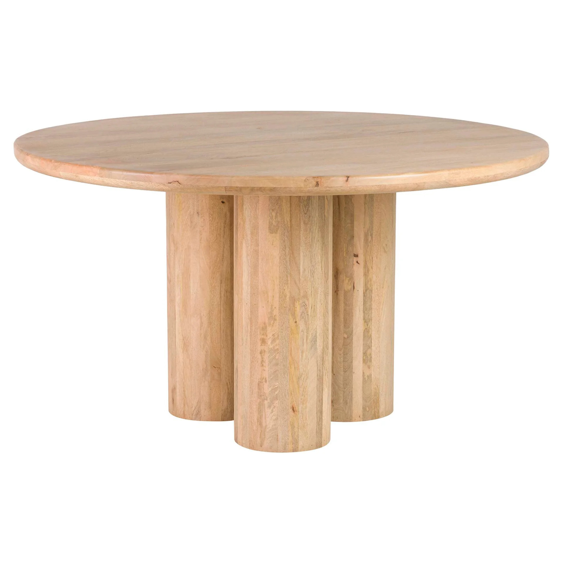 Mesa Comedor Mango Madera Felo 140x140x76 Cm