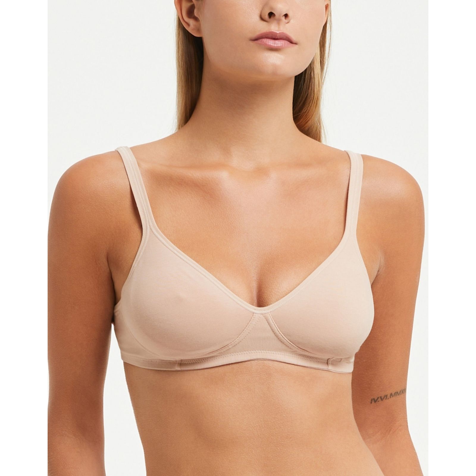 Reggiseno cotone lunetta