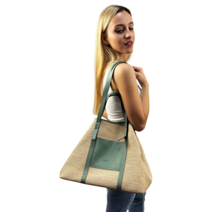 Borsa a spalla Cheval Firenze Formentera New Verde Salvia