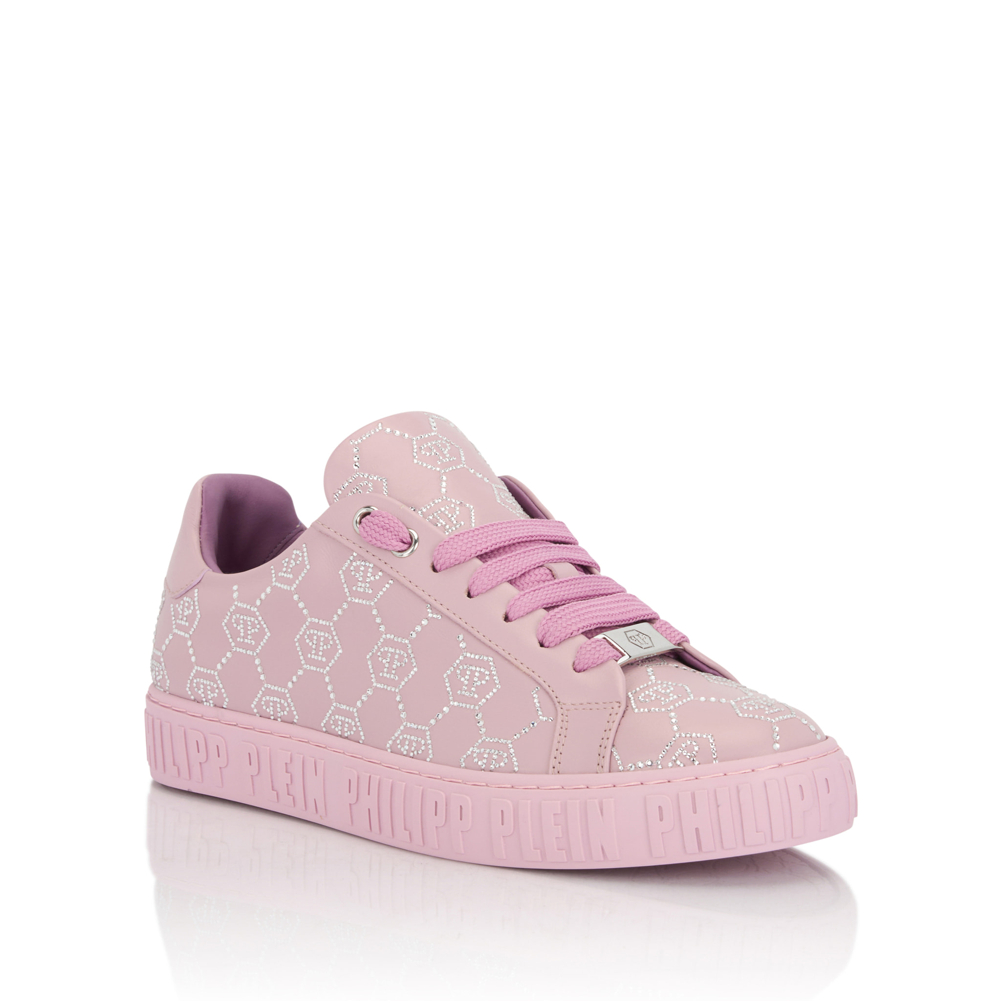 PHILIPP PLEIN Low-Top Sneakers Carson Monogram Strass