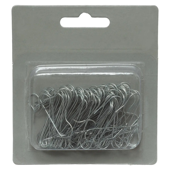 Crochets S x100 argent