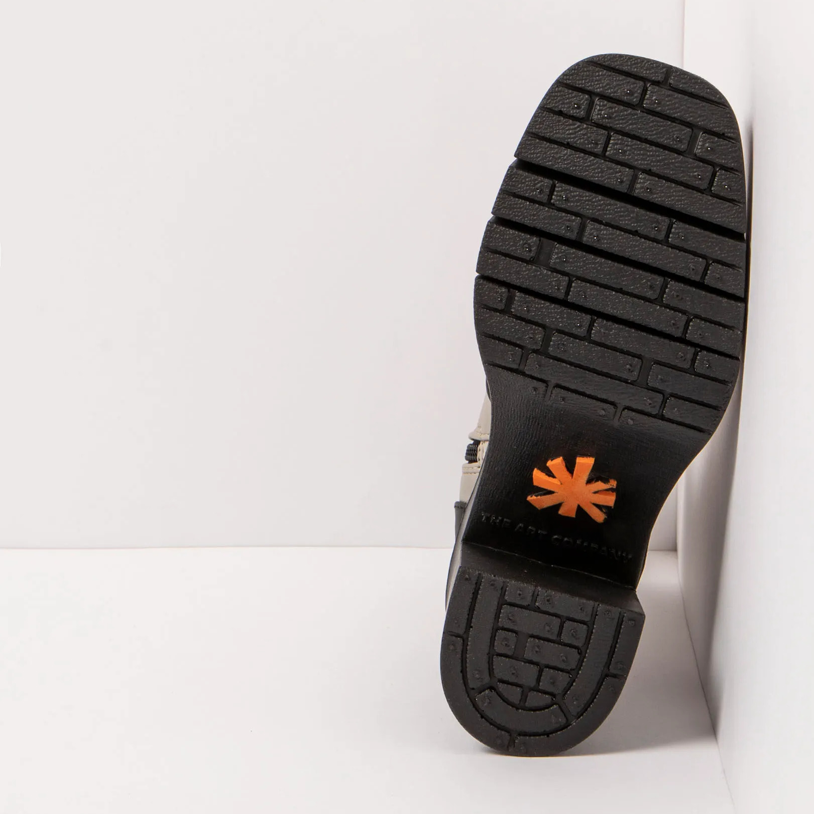 Botines con tacón 1973 NAPPA BLACK-GREY/BERNA color Black-grey