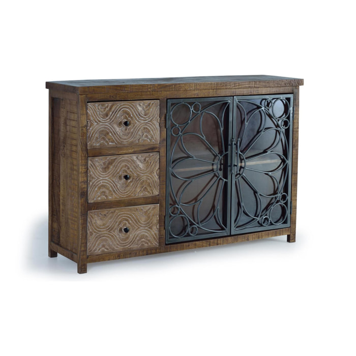 Aparador 3 cajones - 140x40x96cm