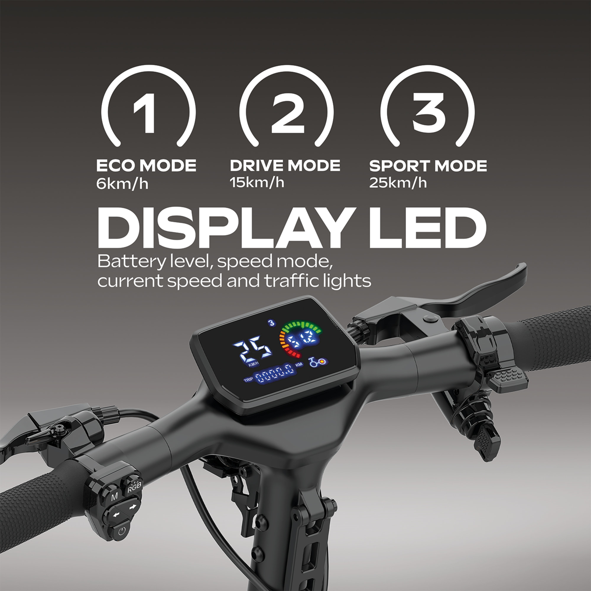 Trottinette Électrique Adulte UrbanGlide  AR6 DUO Moteur -  2600W -  Autonomie Jusqu'a 80 km - Pneu Cross 10" Tubeless - Batterie 54V/18Ah - Poids 30Kg