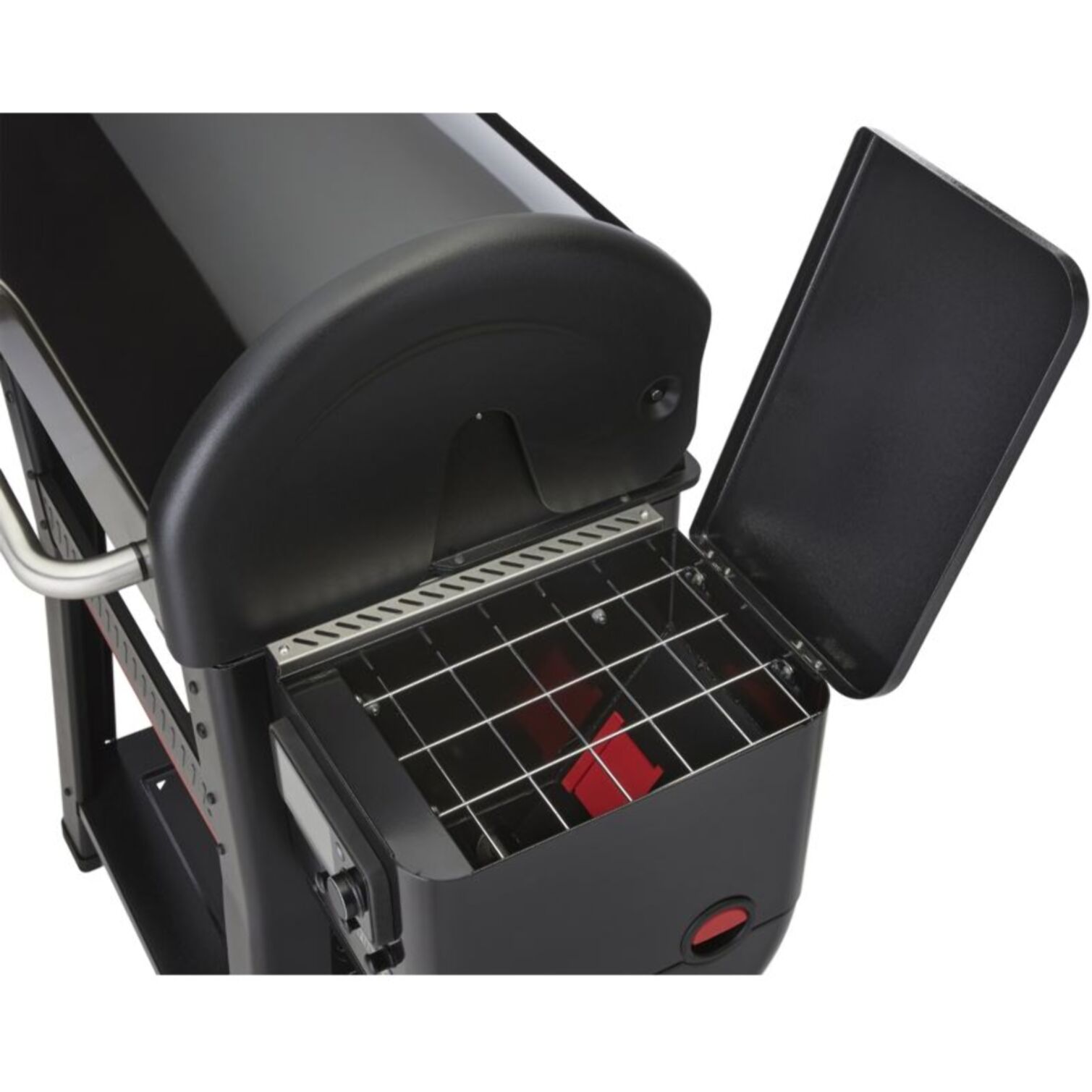Barbecue pellet WEBER Searwood 600 black, sur chariot, surface de cuisson 61 x 45cm, thermostat digital