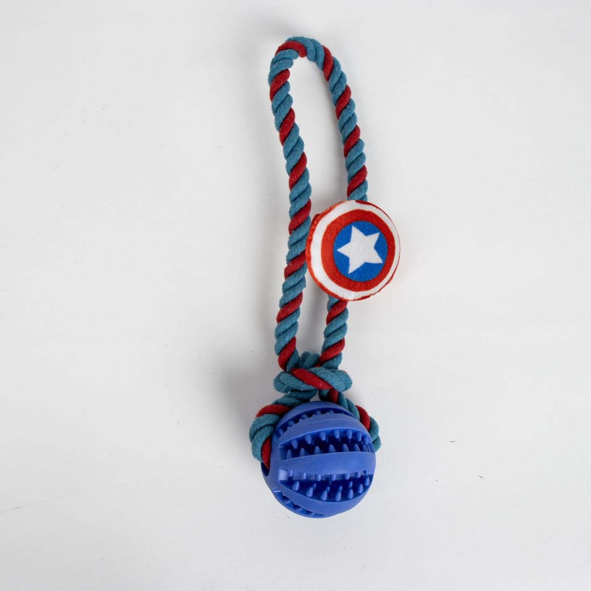 Juguete dispensador de snacks con cuerda diseño avengers capitan américa