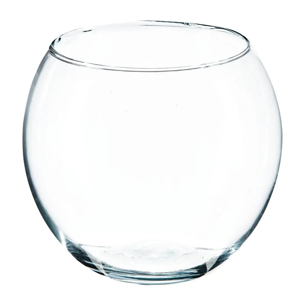 Vase boule verre D15cm