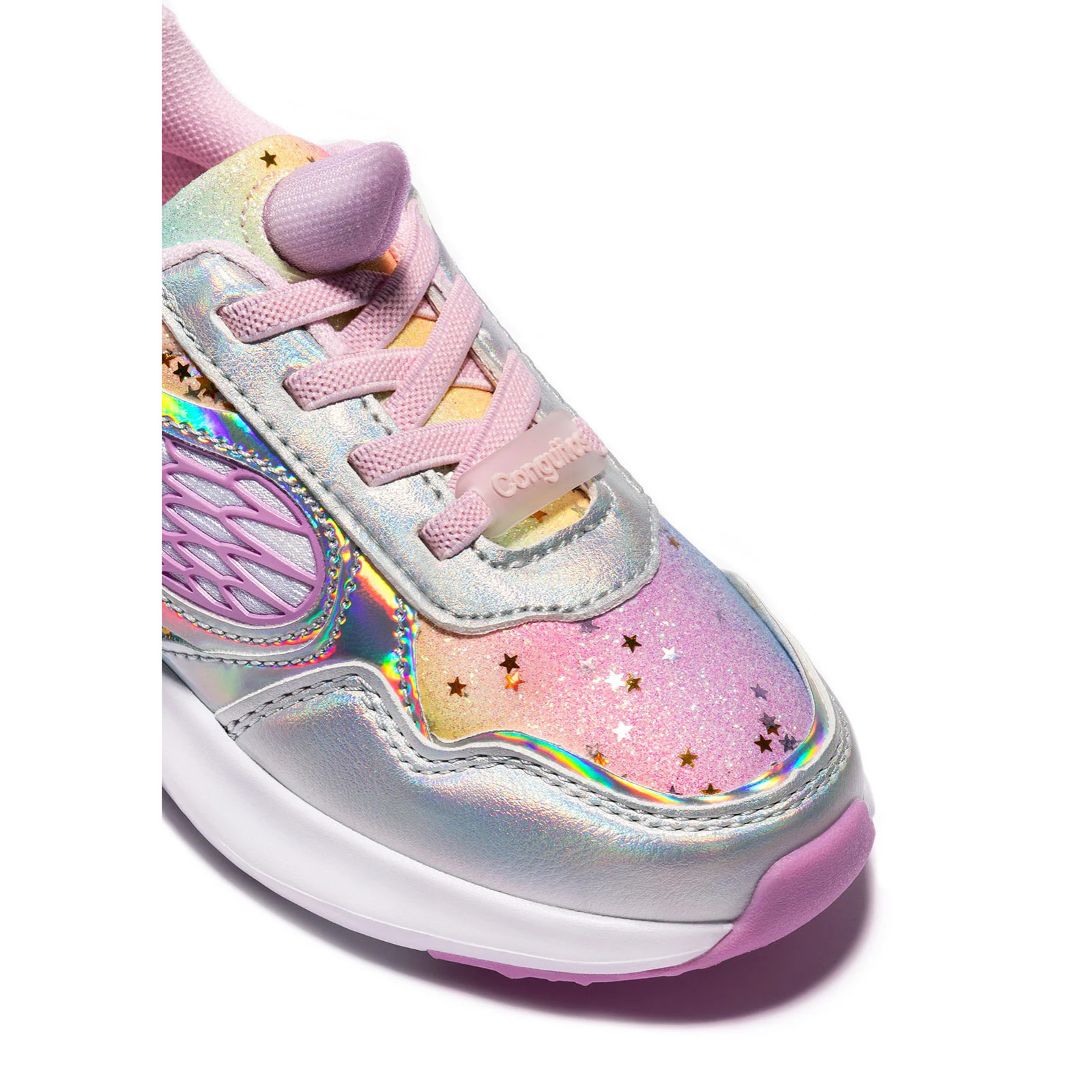 Zapatillas Unicornio Glitter Metalizado