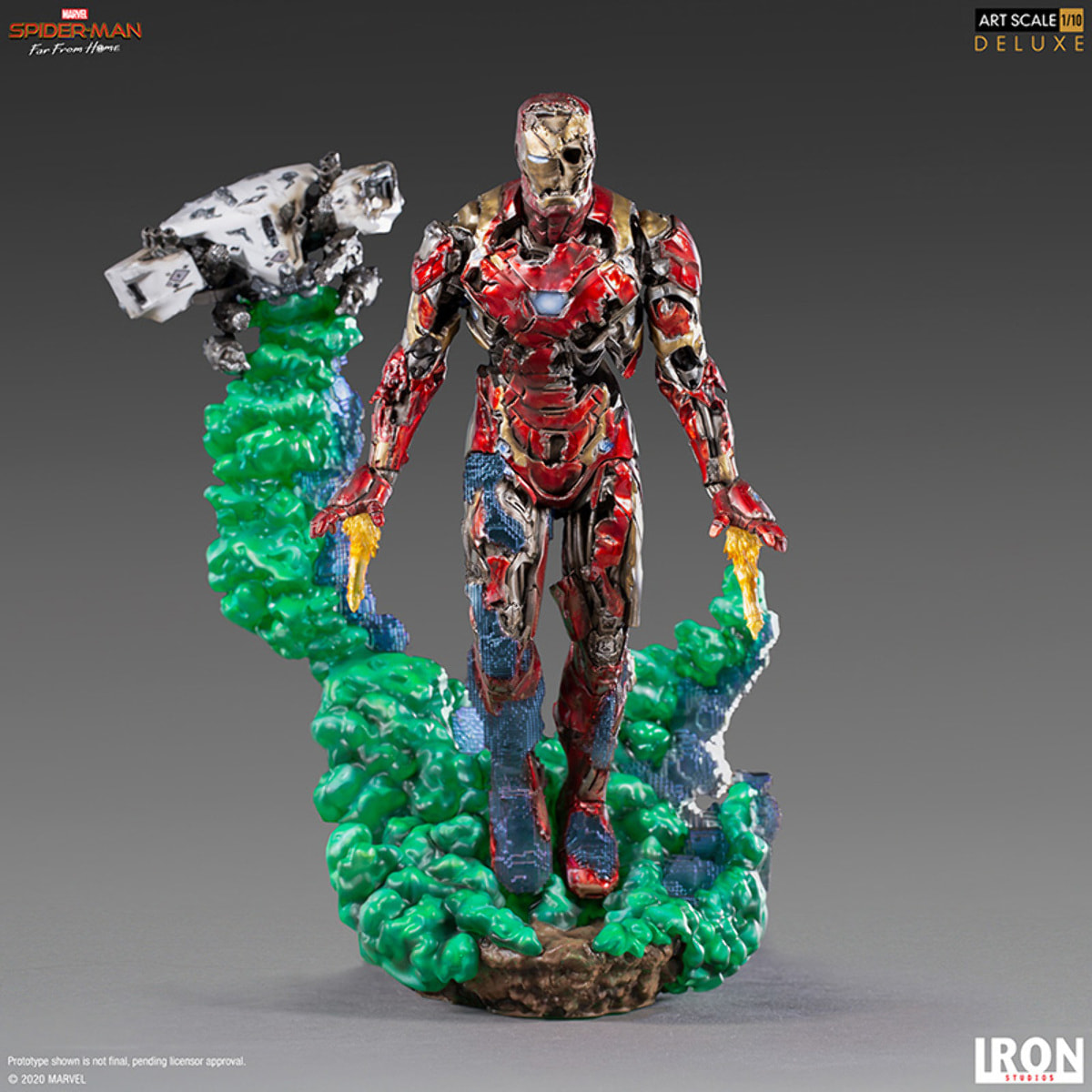 Spider-Man: Far From Home Statua Deluxe Iron Man Illusione 1/10 20cm Iron Studios