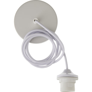 J-Line Douille Jute Blanc