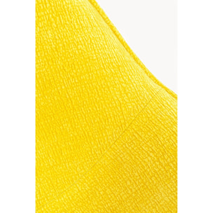 Fauteuil pivotant Ovo jaune Kare Design