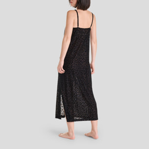 Camisón largo Negro