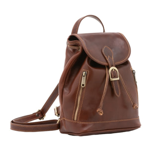 Borsa a spalla da donna - Modello False - Vera pelle - 20.0 x 29.0 x 14.0 cm